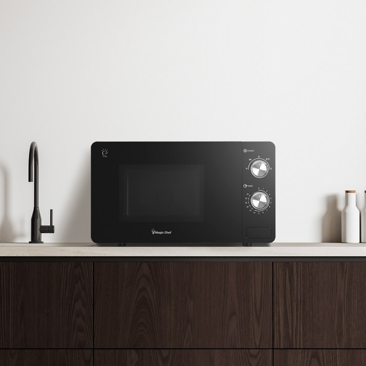 매직쉐프 20L 무회전 전자레인지 MMW-W20FMBB 플랫타입