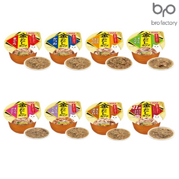이나바 금빛육수 고양이 주식캔 70g x 24개입, 70g, 24개 이나바 금빛육수 고양이 주식캔 70g x 24개입, 70g, 24개
