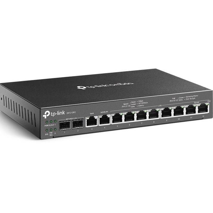 티피링크 Omada 3 in 1 기가비트 VPN 라우터, ER7212PC, 1개