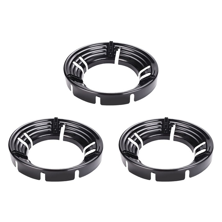 리브리카 버너 바람막이 커버, 블랙, 3개