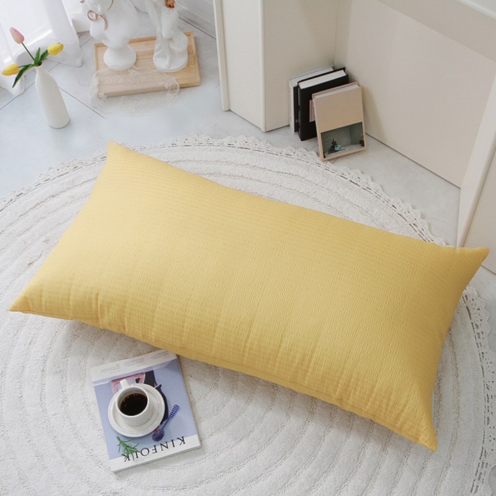 단잠 시어서커 시원한 등쿠션 + 커버 솜포함 일반형