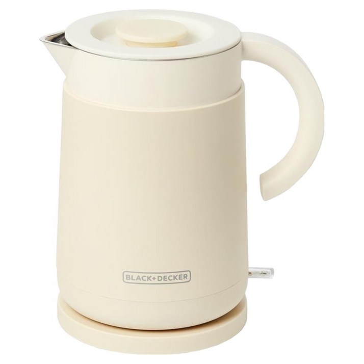 블랙앤데커 304스텐 통주물 이중단열 무선 전기포트 온무드 BXEK2250-A