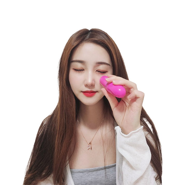 풍요루 휴대용 미니 눈 마사지기 눈 안마기 소형 포켓형