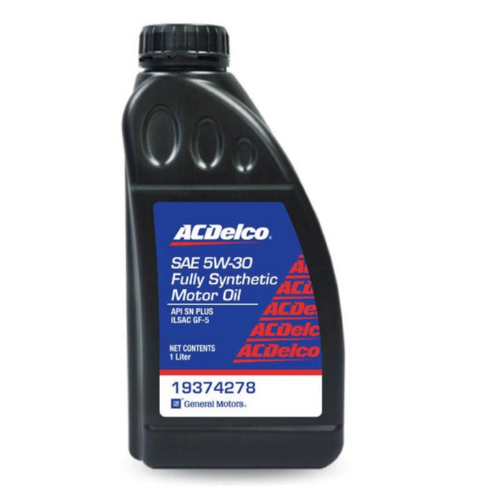 ACDelco 에이씨델코 올란도 2.0 LPG 엔진오일 합성유 5W30 5L, 5개, 5w30, 1L