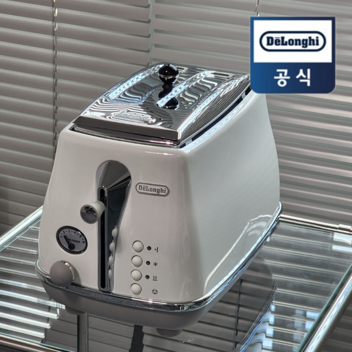 드롱기 아이코나 캐피탈 토스터 CTOC2003 화이트 토스트기