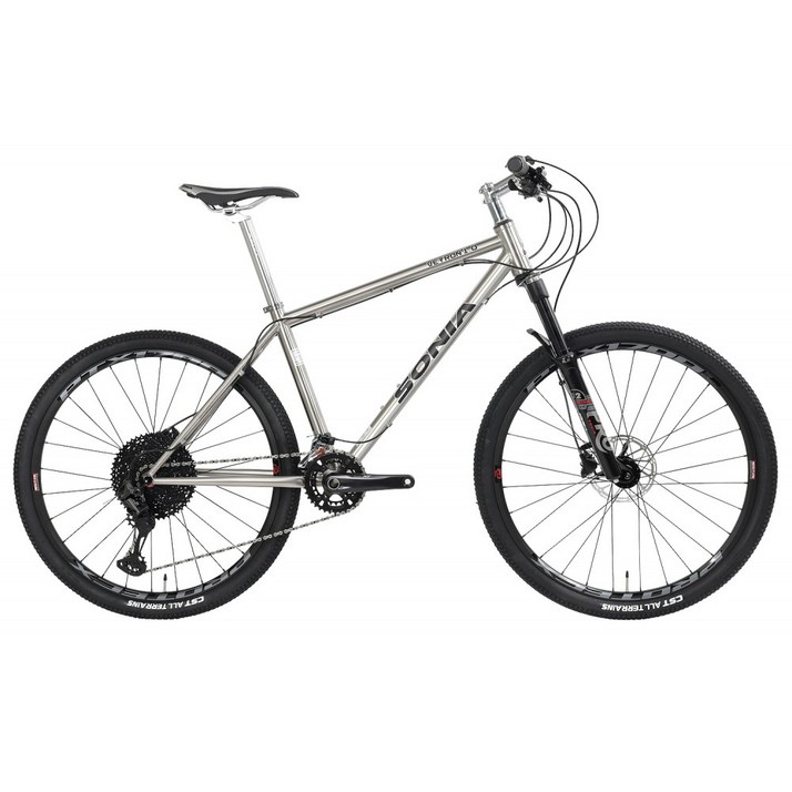 소니아 베이론1.0 시마노 XT 24단 티타늄 MTB 자전거 완조립