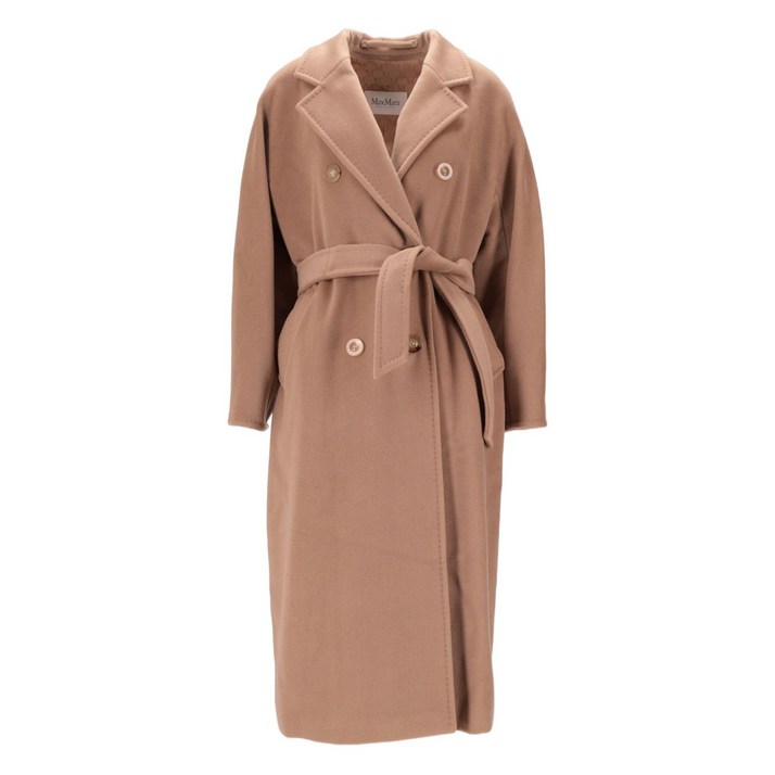 막스마라 마담 101801 더블 브레스티드 벨트 코트