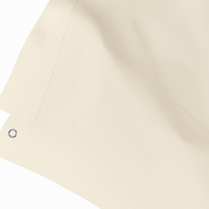 그늘상점 320g 천막 방수커버 방수천 방수포 바람막이 덮개 탑지 10mx10m, 아이보리