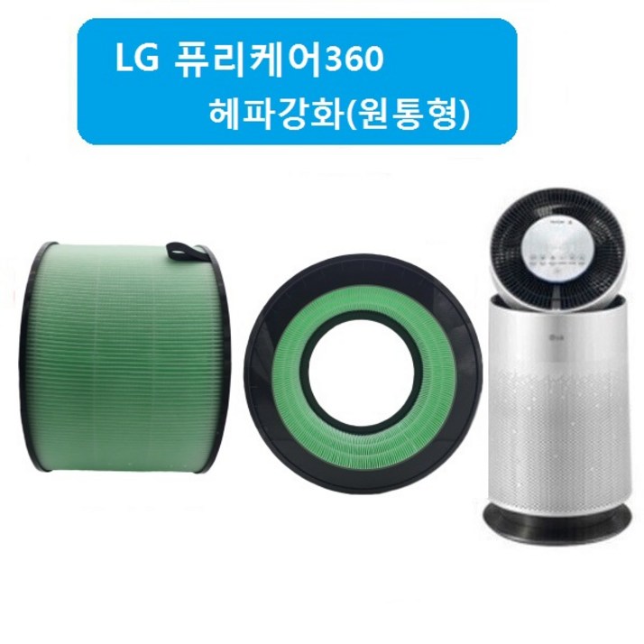 강추엘지 퓨리케어1단 헤파 AS191DWFA 공기청정기호환필터, 기본1