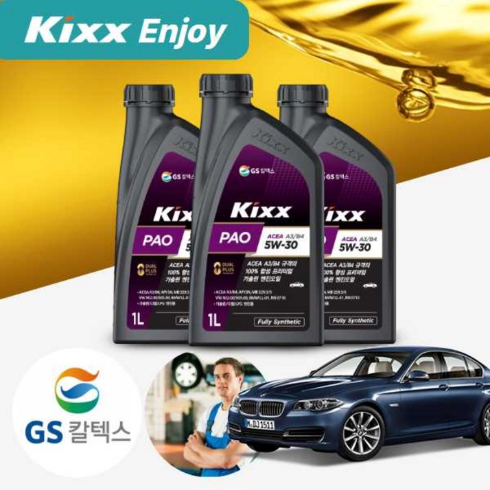 BMW F10 528i 1017 N52 KIXX PAO A3B4 5W30 엔진오일