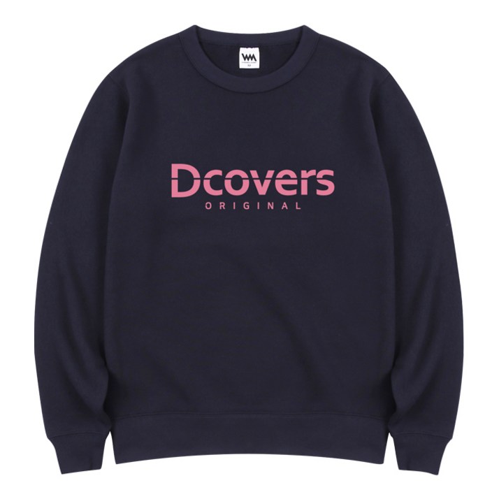 2023 DCOVERS 기모 맨투맨 티셔츠 남자 여자 가을 겨울 긴팔티