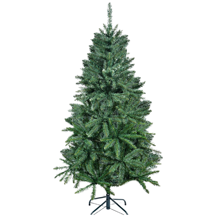 무장식 크리스마스 트리 485개 가지 PVC 트리