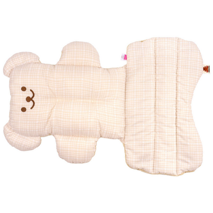 패리스독 강아지 베어 유모차 일체형 가드 쿠션, BEIGE, 1개