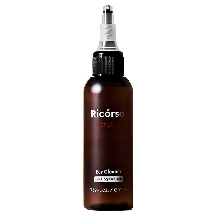 리꼬르소 트룰리 강아지 고양이 귀세정제 이어클리너, 1개, 100ml