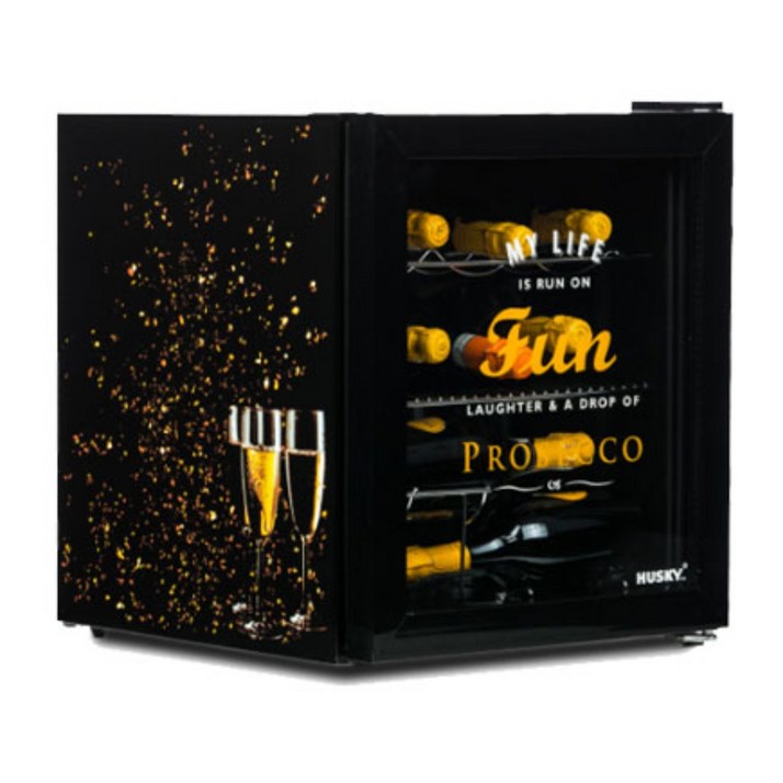 [파격세일 한정수량 / 영국브랜드] 허스키 와인셀러 42리터 미니 냉장고 컨프레서 냉각