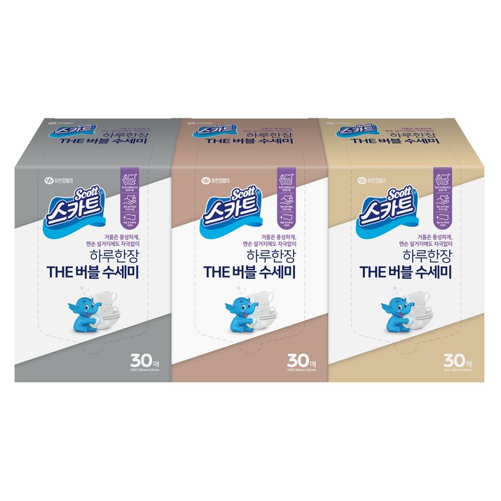스카트 하루한장 THE 버블 수세미