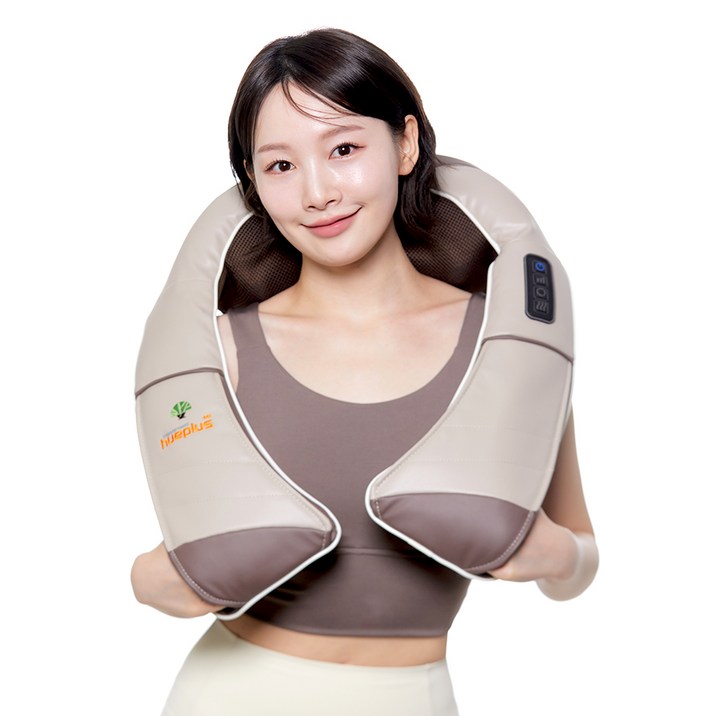 휴플러스 3D텐션 무선 어깨안마기 HPM-5000, HPM-5000, 혼합색상