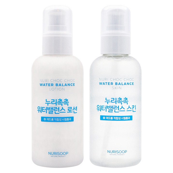 누리숲 누리촉촉 워터밸런스 스킨 로션 세트