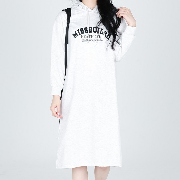 모이르벨라 여성용 가디 후드 롱 원피스 T25FW2-A2308