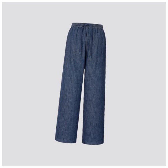 톰보이 9174362982 밴딩린넨라이크데님팬츠 937113