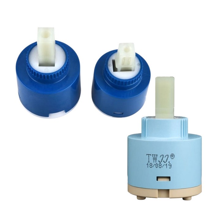 수전 카트리지 35mm 40mm 세면대 주방 싱크대 샤워기 욕실 수도꼭지 유량조절 밸브 누수