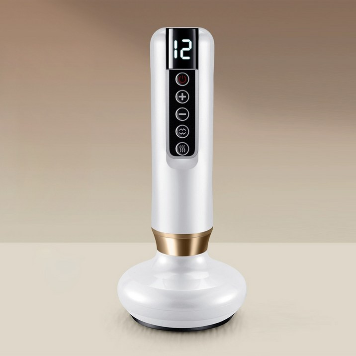 FONOW 부항  자동 제습 12단 조절 진공 흡입력 온열 충전식 흡착 안마기 고주파마사지기