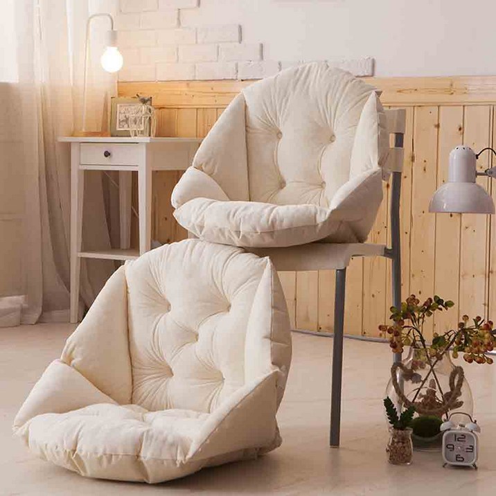 특대형 컴포터블 등받이 방석 쿠션 52cm