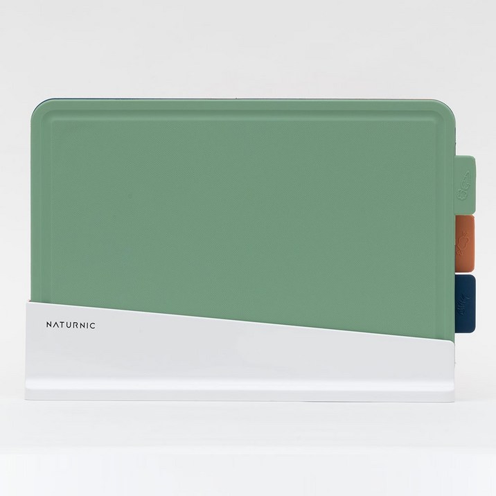 네이처닉 칼자국에 강한 NEW TPU 인덱스 도마 3P 세트, 1세트, 도마 3P + 거치대