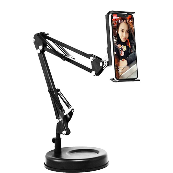 에이링크 TECH TIA ONE 휴대폰 멀티 거치대, 블랙, 1개