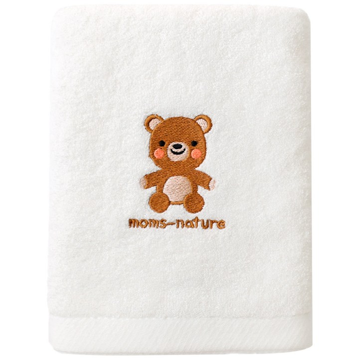 맘스네이처 신생아 대나무 밤부 아기타올 40 x 80 cm 160g