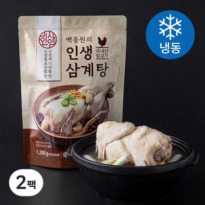 로켓프레시 백종원 인생 삼계탕 냉동 로켓프레시 백종원 인생 삼계탕 냉동