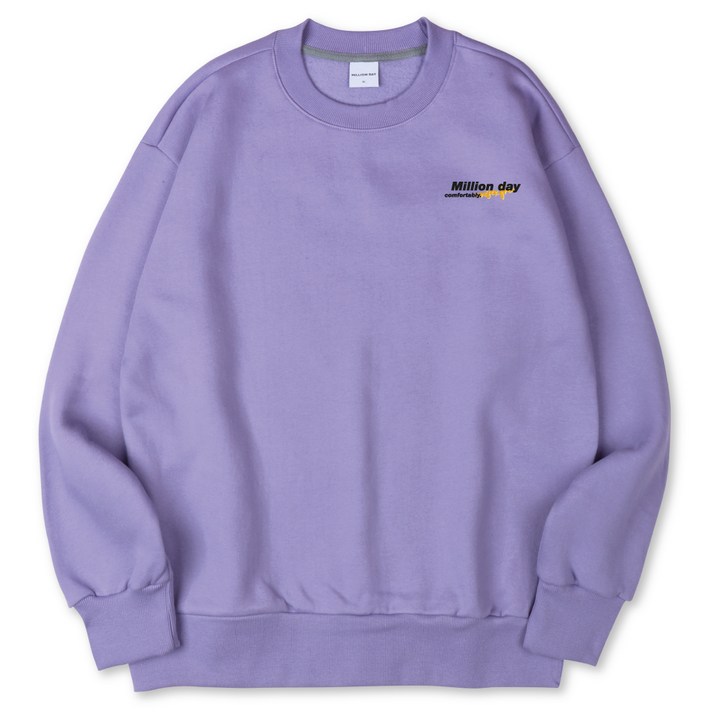 밀리언데이 스피쉬즈 오버핏 특양면 맨투맨