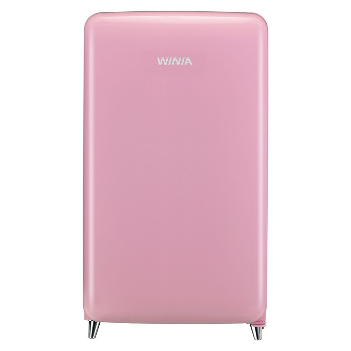 위니아 레트로 냉장고 118L 방문설치, Cocktail Pink, ERT118CPA