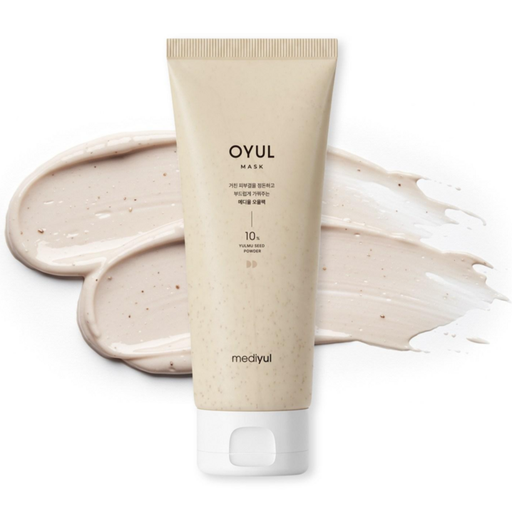 메디율 율무팩 미백 워시오프팩 모공 피지 기미 피지흡착 모공축소 피지제거 진정 수분 곡물 팩, 1개, 1개입