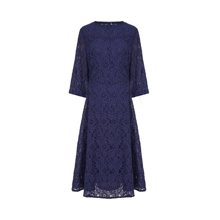 크로커다일레이디 크로커다일레이디 플라워 패턴 레이스 원피스CLEMOP101