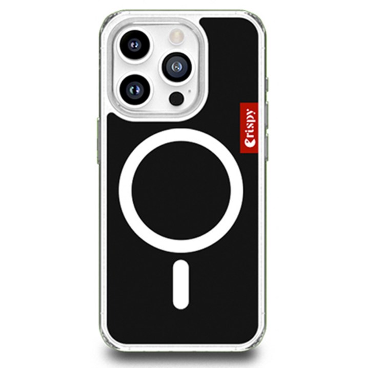 크리스피 하이브리드 컬러 맥세이프 휴대폰 케이스 아이폰13 아이폰14 아이폰 15 프로 맥스
