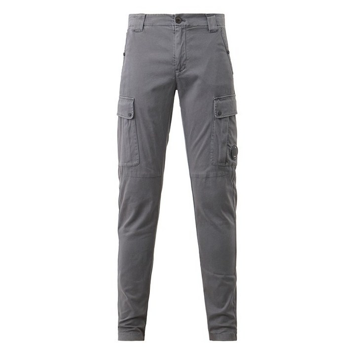 CP COMPANY 렌즈와펜 가먼트 다이드 코튼 카고 팬츠 그레이 13CMPA360A005479G CP COMPANY 렌즈와펜 가먼트 다이드 코튼 카고 팬츠 그레이 13CMPA360A005479G