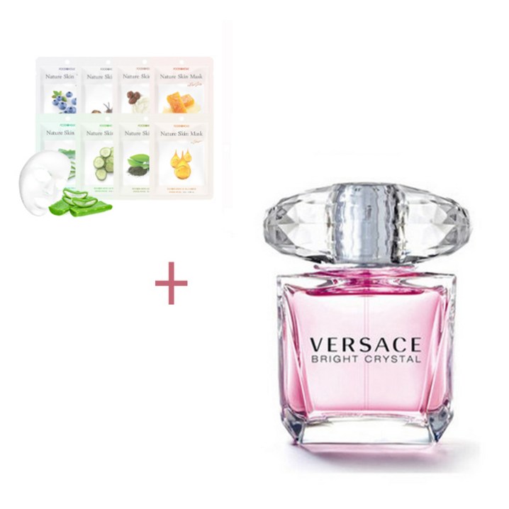 마스크팩베르사체 브라이트 크리스탈 EDT 90ml 테스터 증정