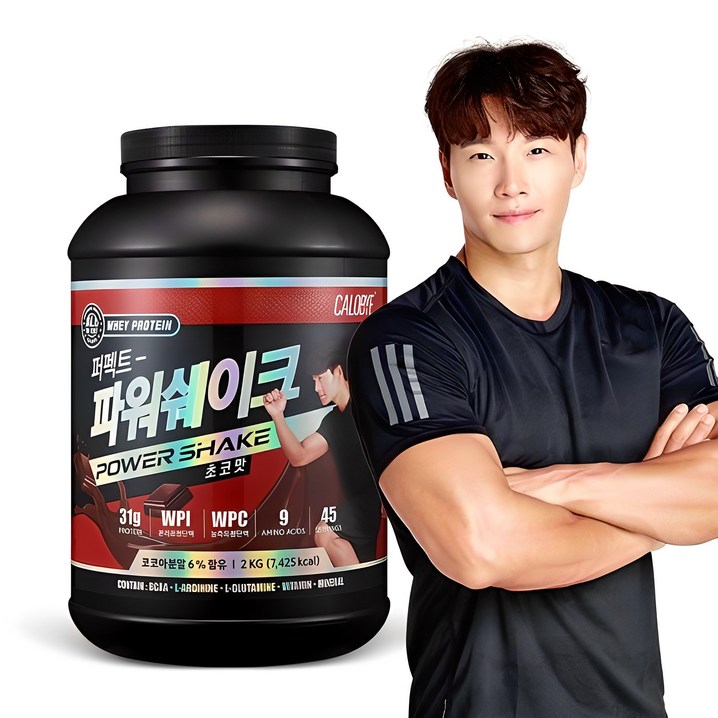 칼로바이 퍼펙트 파워쉐이크 초코맛 단백질보충제, 1개, 2kg 칼로바이 퍼펙트 파워쉐이크 초코맛 단백질보충제, 1개, 2kg