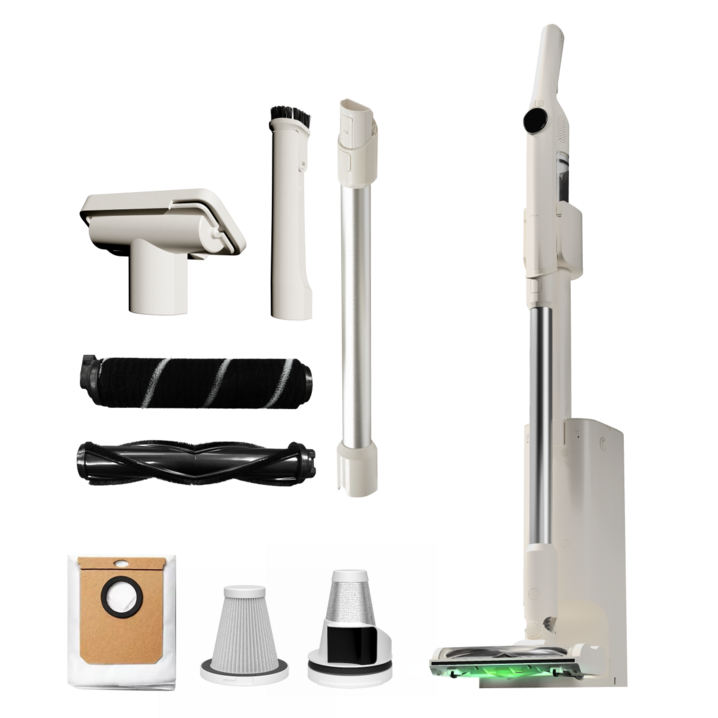 한국AS 에어르 슬릭 클린스테이션 무선 청소기  26년형  800G 무게  LED 라이트, 1개