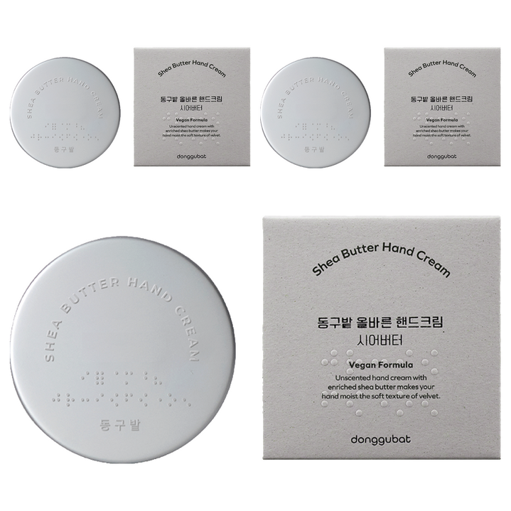 동구밭 올바른 핸드크림 시어버터, 60g, 3개