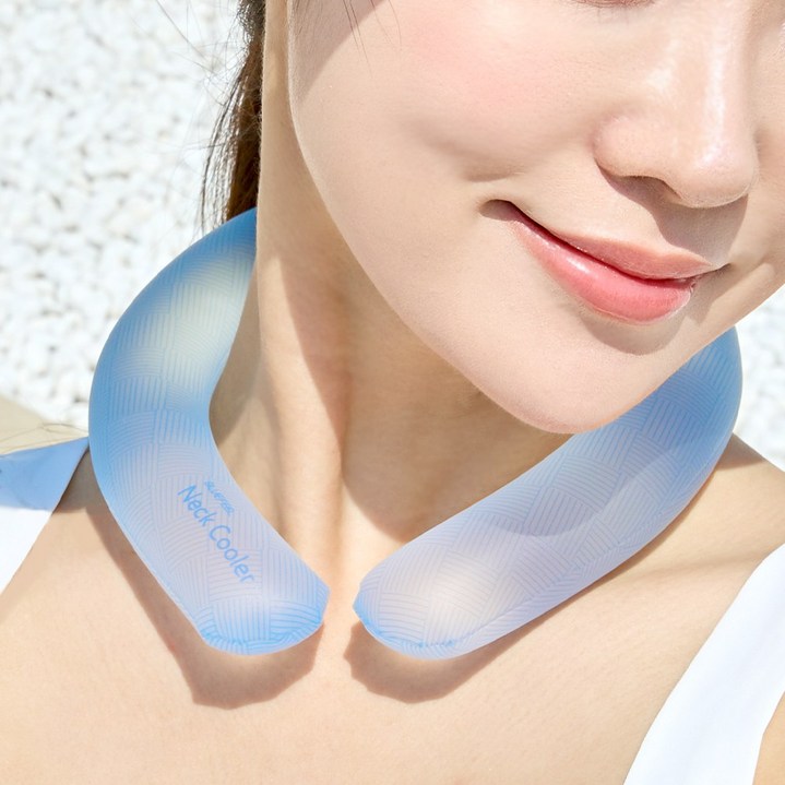블루필 아이스쿨링 대용량 넥쿨러 베이직 플러스, 몬스터 블루타일, 1개