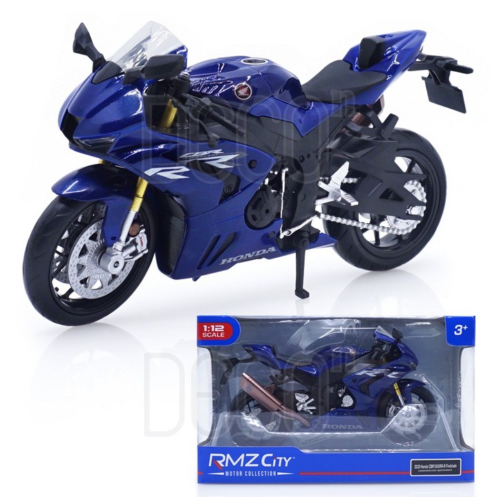RMZ 2020 혼다 CBR1000RR 파이어블레이드 블루 오토바이 바이크 모형 알엠지 RMZ 2020 혼다 CBR1000RR 파이어블레이드 블루 오토바이 바이크 모형 알엠지
