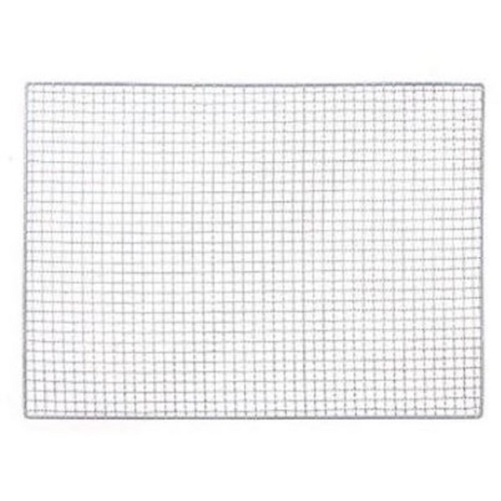 캠핑 스테인레스 일회용 석쇠 스텐사각 바비큐 숯불바베큐 구이용, 1개, 테무리망 특대형 890mm X 580mm