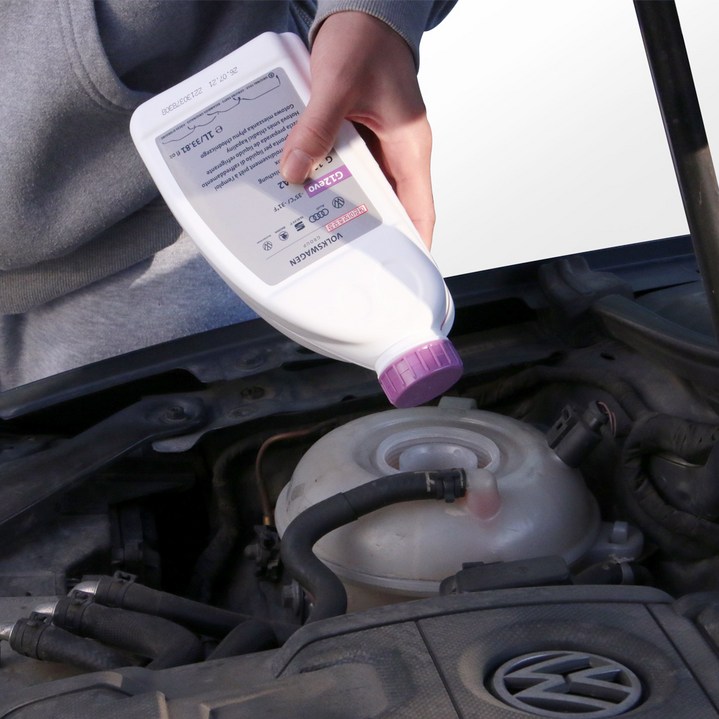 아우디 폭스바겐 냉각수 부동액 1L G12E050A2 G12, 1개, 1L