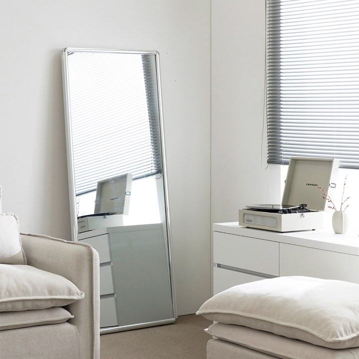 [즉시할인1만원] 파로마 레토 미드센추리 알루미늄 전신거울 L (700), 단일색상