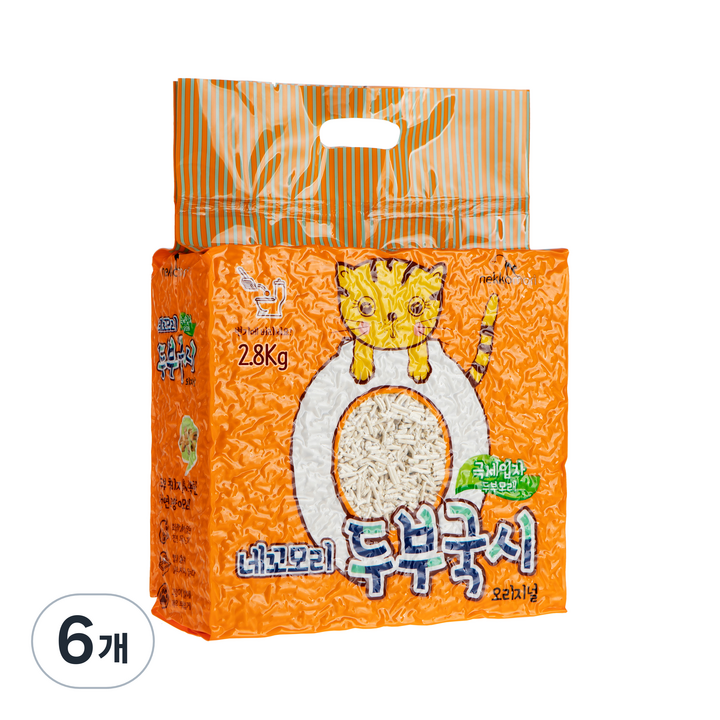 네꼬모리 두부국시 고양이 극세모래 오리지널 네꼬모리 두부국시 고양이 극세모래 오리지널