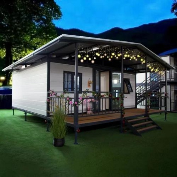 정자 조립식원두막 정원설치용 조립식 컨테이너 하우스 이동식 소형주택 2 3 침실 정원꾸미기 야외정원, 9Style 3