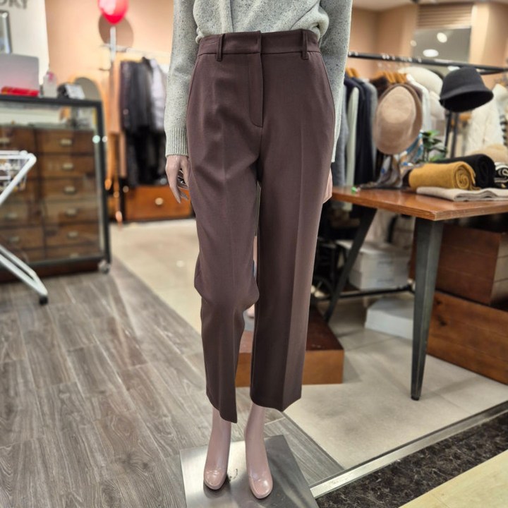 BCBG  로벨린PT2 바지 _  B4DBP335 75   [D/BROWN]