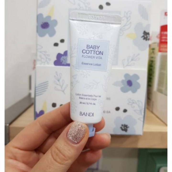반디 베이비코튼 플라워비타 핸드크림20ml, 1개, 20ml